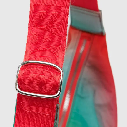 Medium Nylon Crescent Bag- Rain