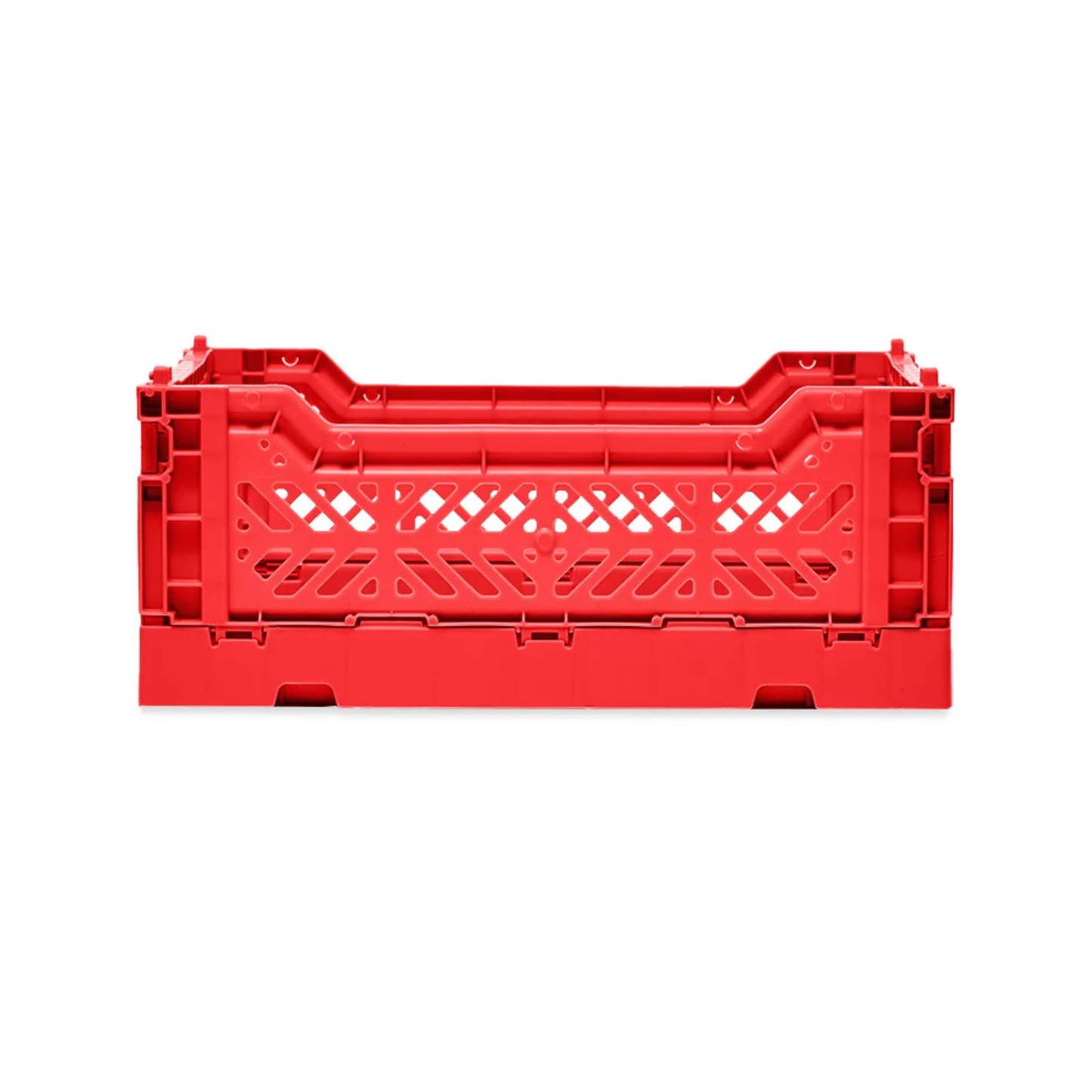 Foldable Colour Crate - Red