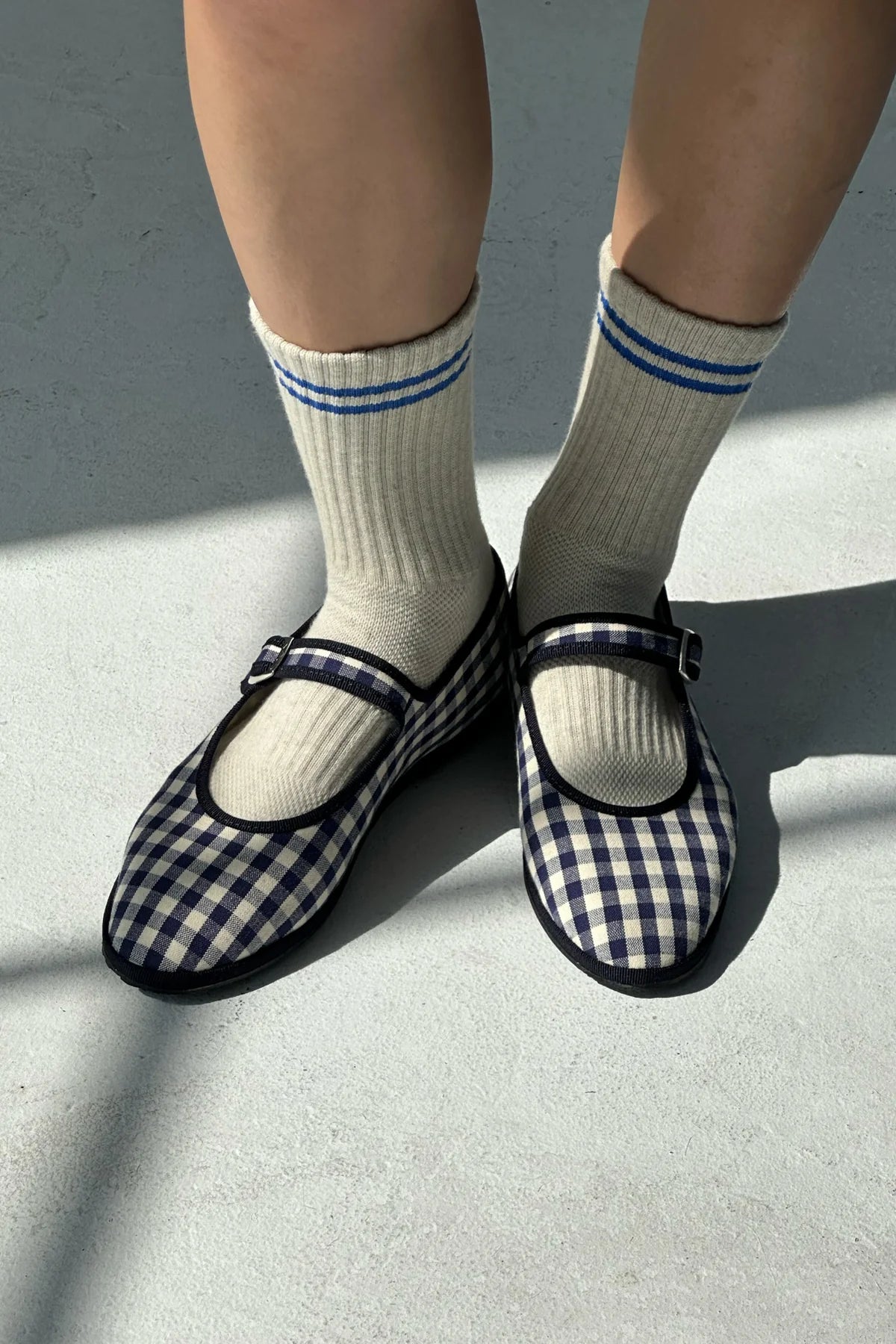 Boyfriend Socks - Icey White