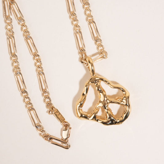 Peace Pendant – Gold Plated