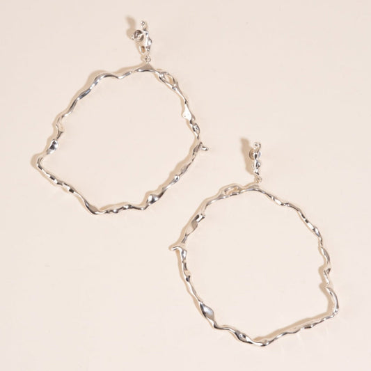 Big Drip Drops – Sterling Silver