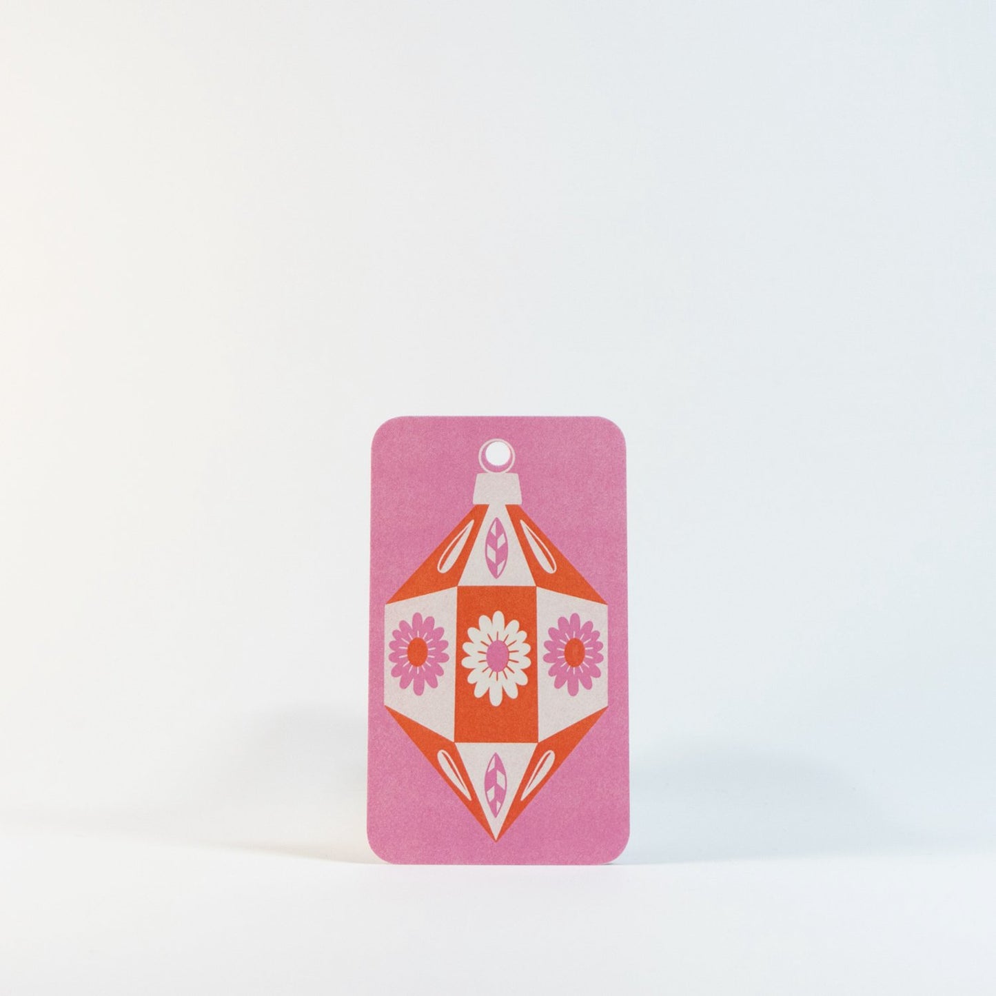 Risograph Ornament Gift Tags