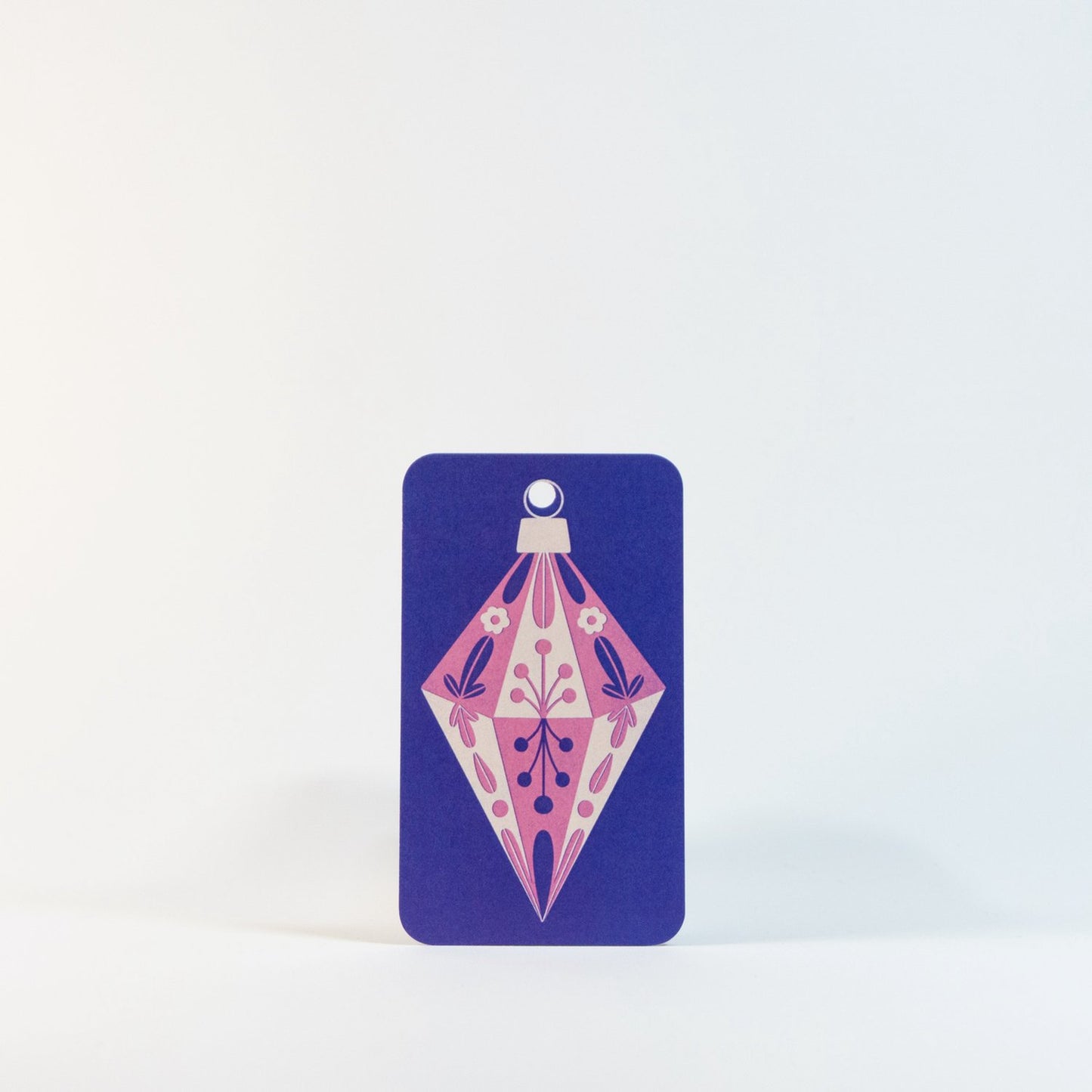 Risograph Ornament Gift Tags