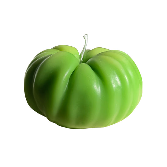 Large Heirloom Tomato Candle - Green
