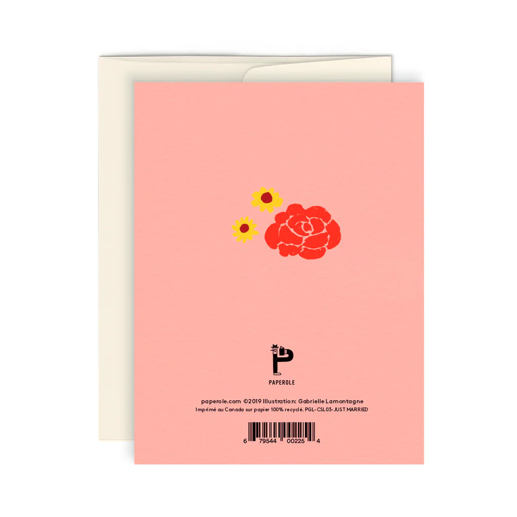 Greeting Card - Just Married