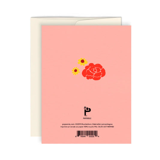 Greeting Card - Just Married