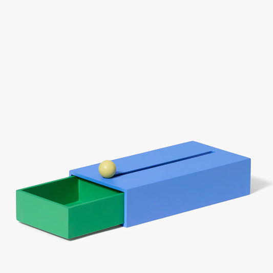 Large Cache Box - Blue / Green