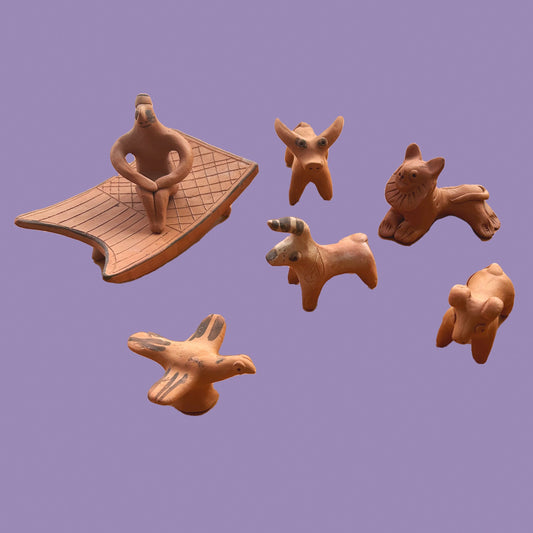 North Pakistan Terracotta Sculpture -Goat