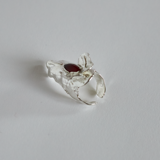 Orchis Claw Ring - Carnelian