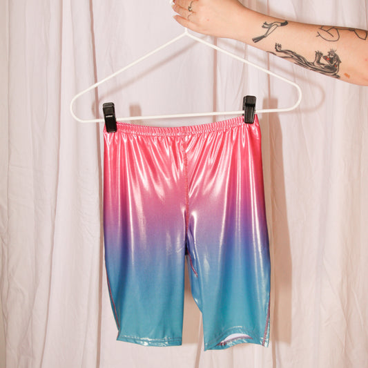 Aqua Shorts - Pink & Blue