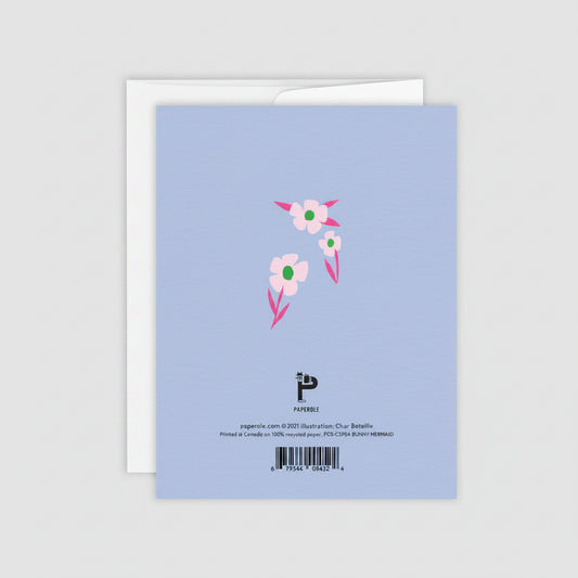 Bunny Mermaid Greeting Card