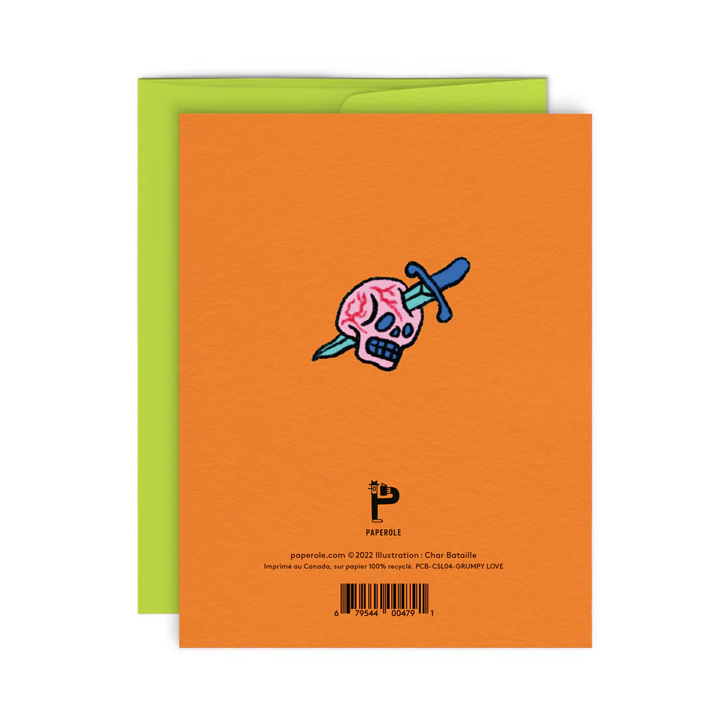 Greeting Card - Grumpy Love