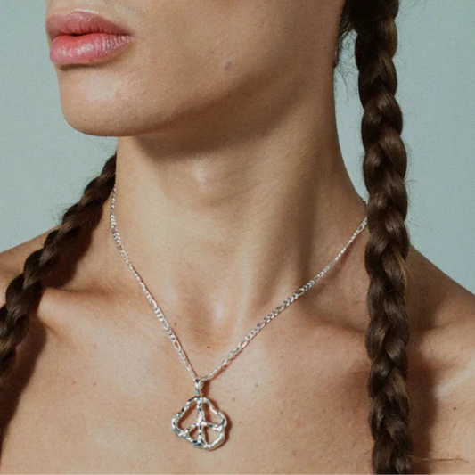 Peace Pendant – Sterling Silver