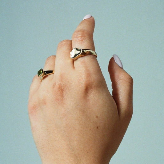 Pool Ring — Gold Plated