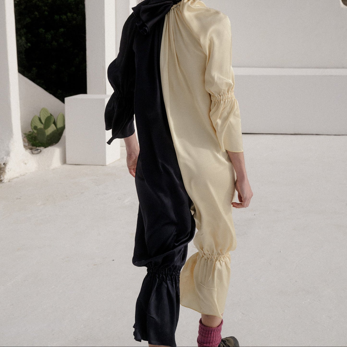 Suzanne Jumpsuit - Blue Black Yellow