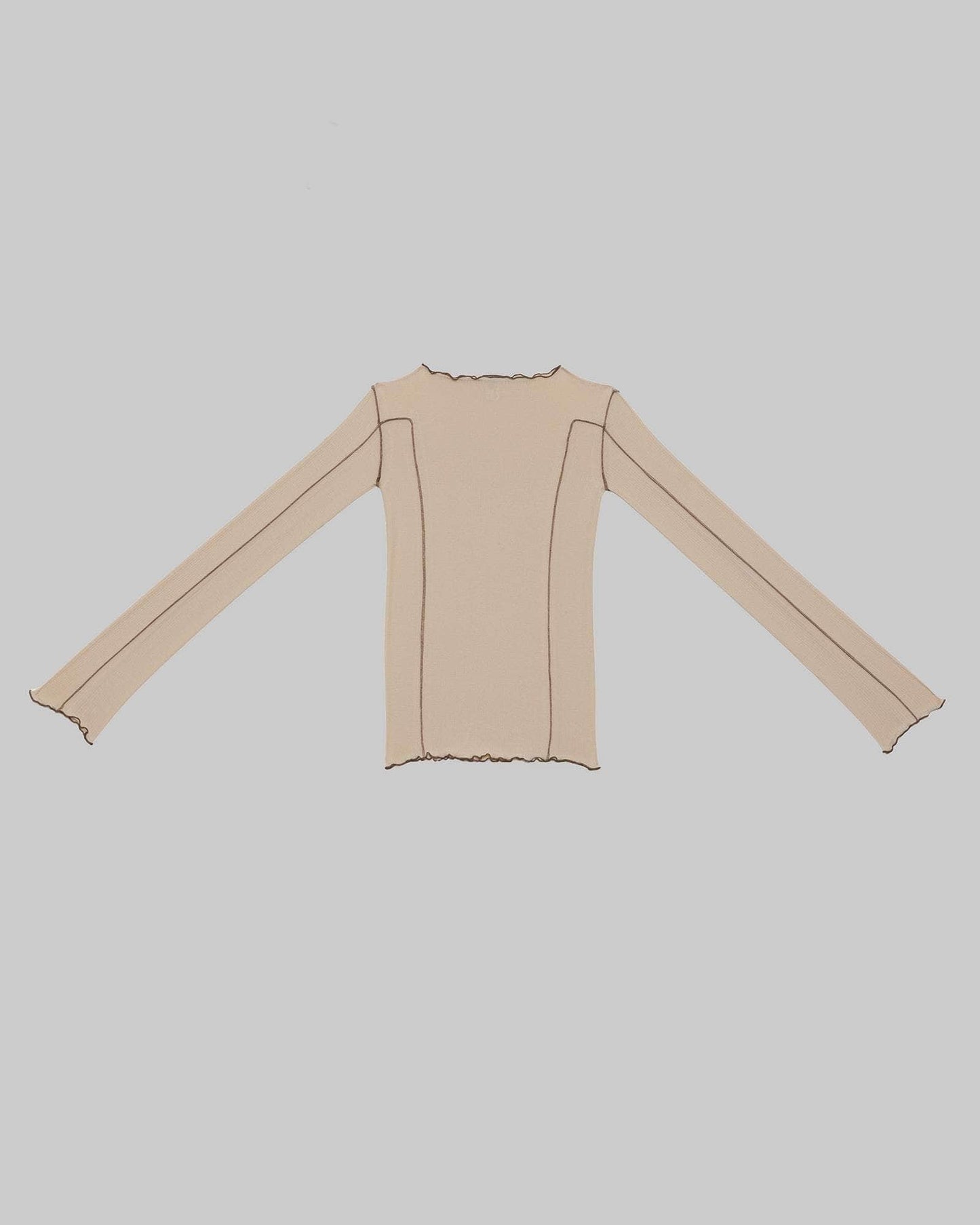 Omato Long Sleeve Tee - Tin Beige