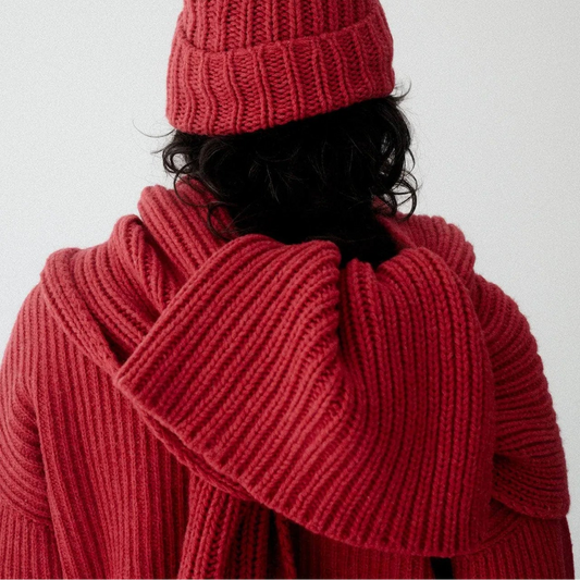 Mea Scarf - Red