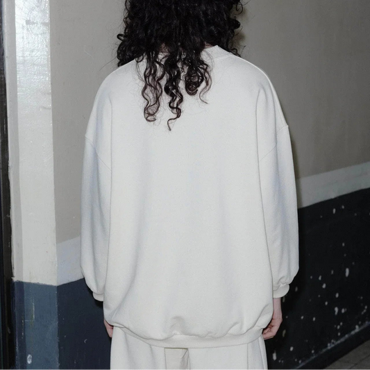 Rim Sweatshirt - Undyed Cotton Jersey