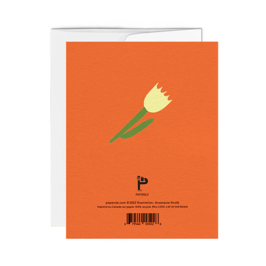 Greeting Card - Cat in the Room