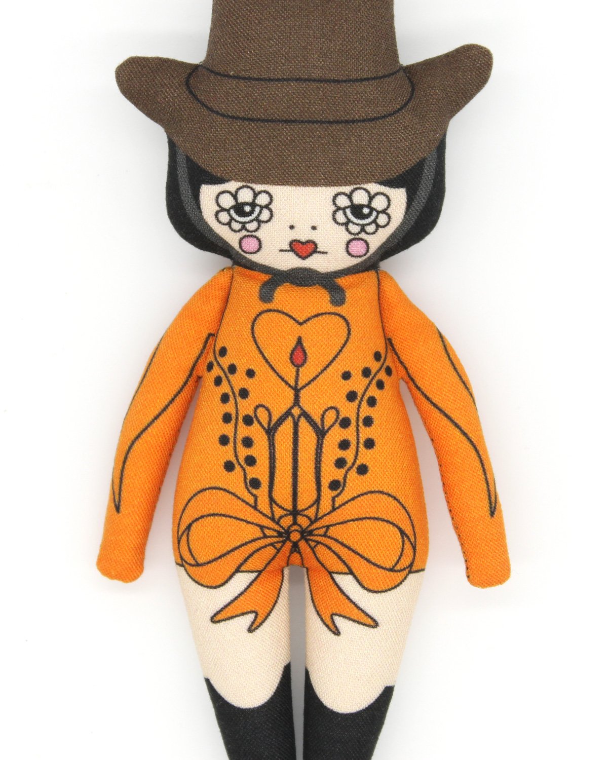 6-inch Cowgirl Bag Charm Doll - Light Skin
