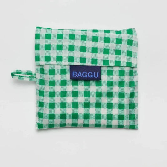 Standard Baggu - Green Gingham