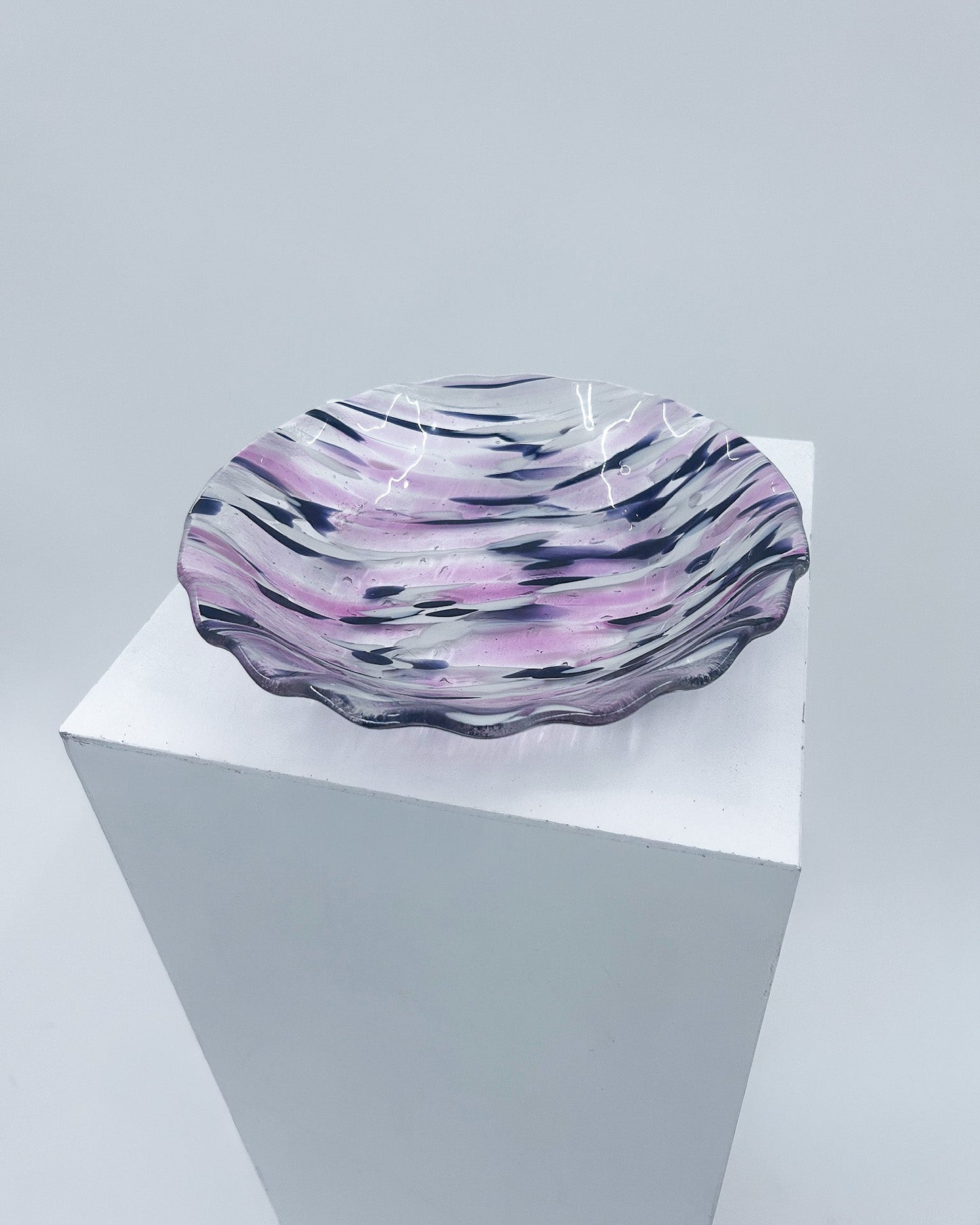 Purple Splash Bowl #22
