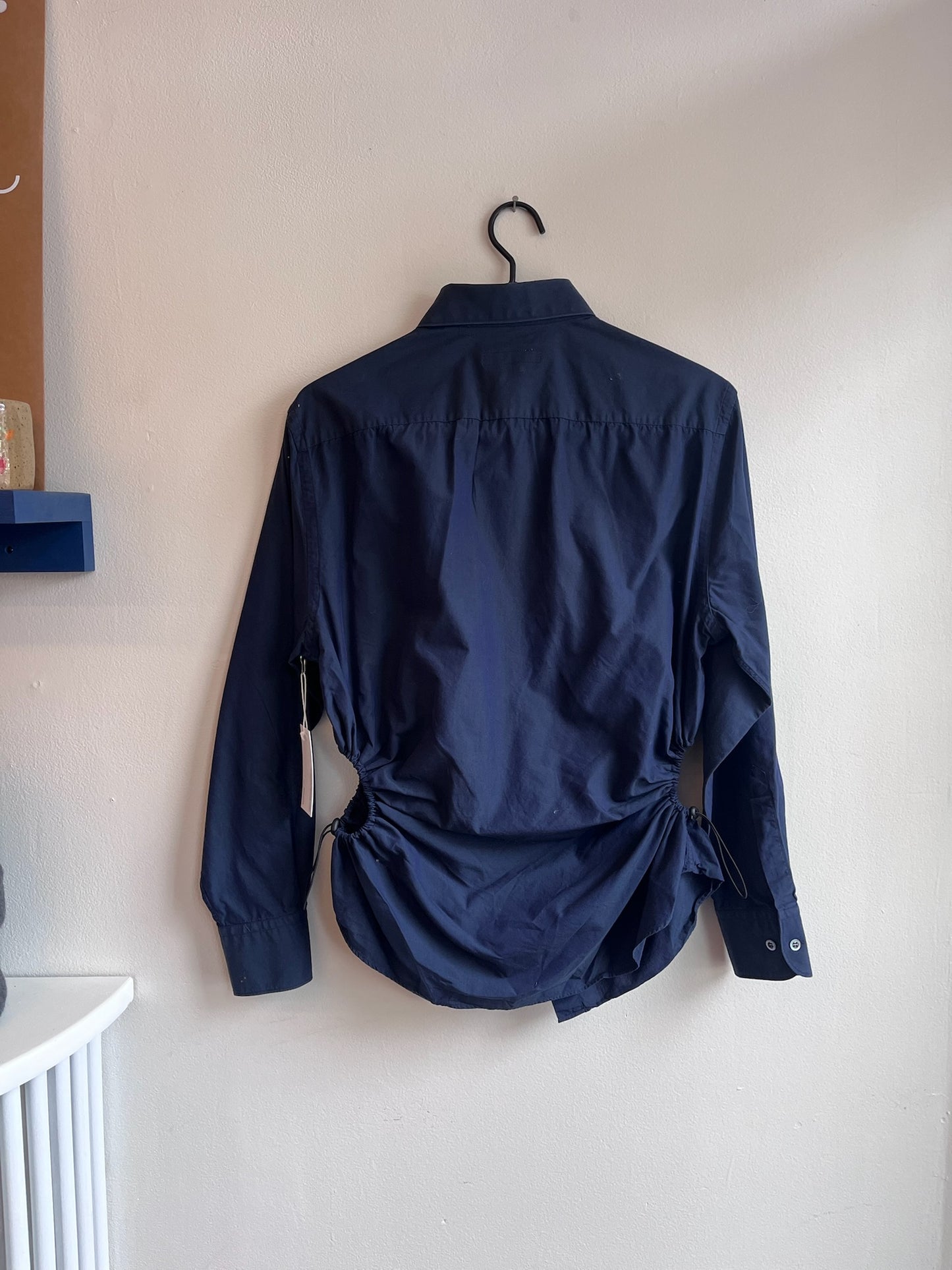 Nena Hansen Bungee Shirt - Navy Blue - Large