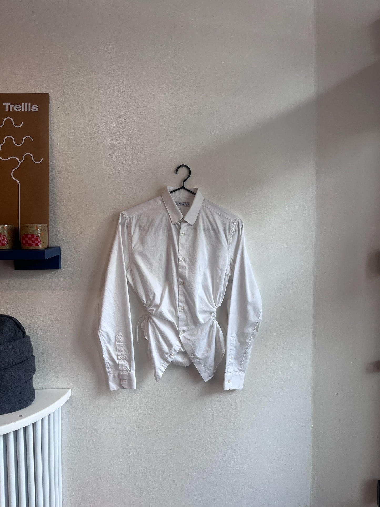 Nena Hansen Bungee Shirt - White - X-Small