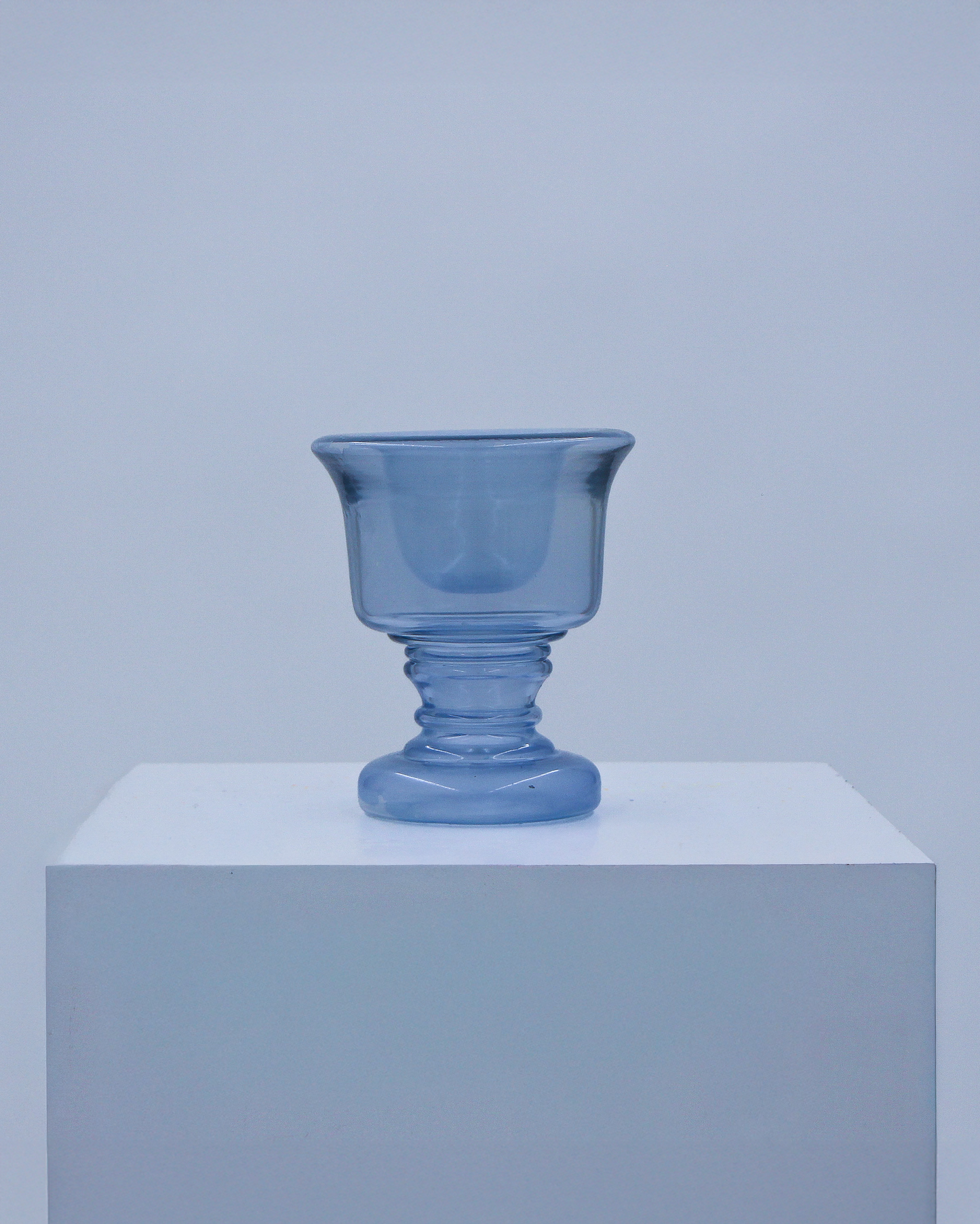 Glass Chalice Candle Holder #41