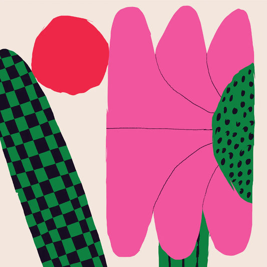 Art Print- Flo Fuchsia