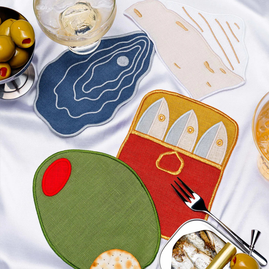 Cocktail Napkin Set - Hors D'Oeuvres