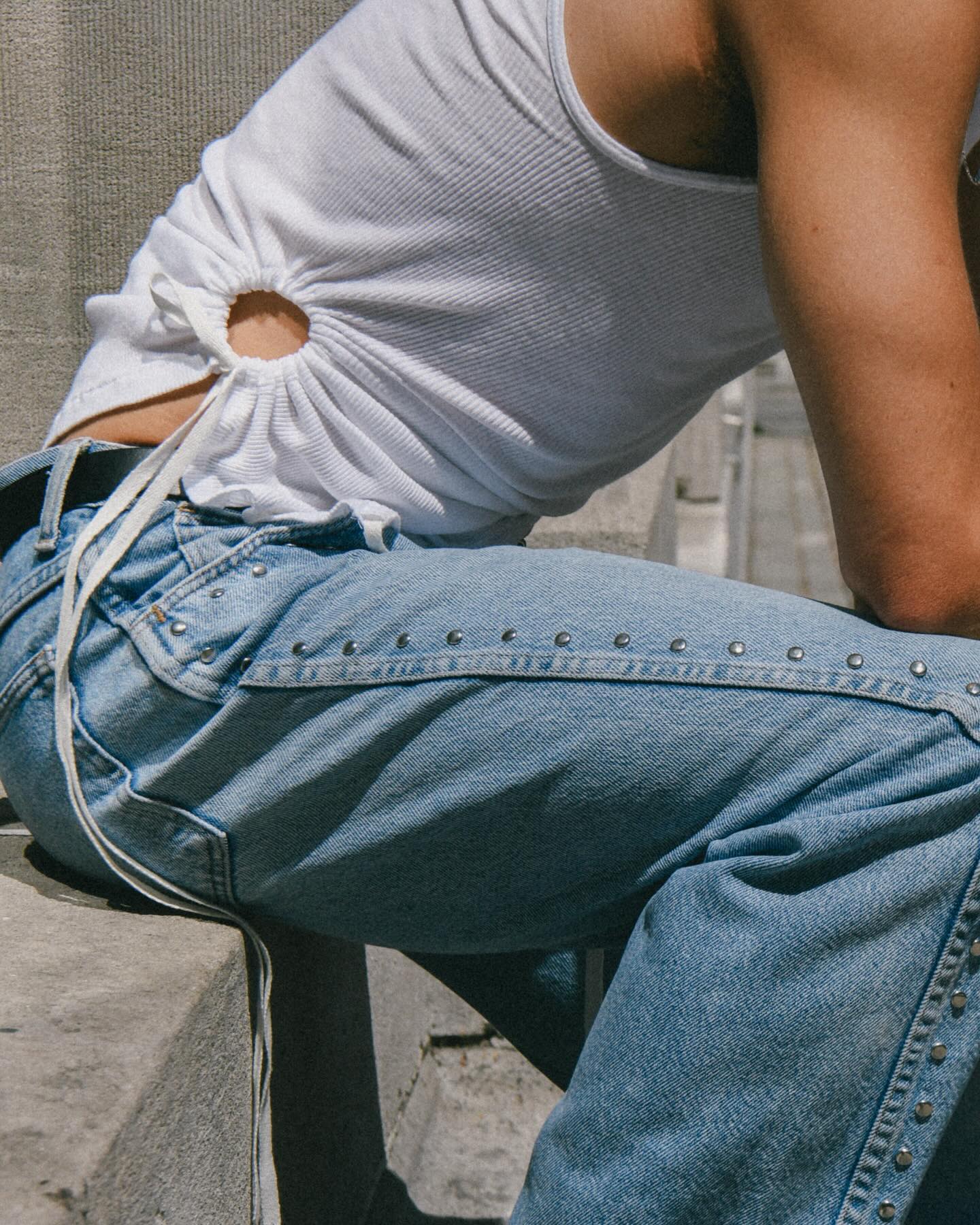 Strap Tank - White
