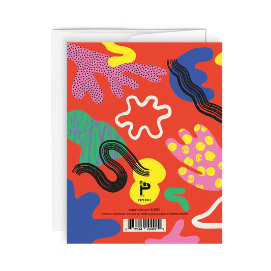 Greeting Card - Shapes