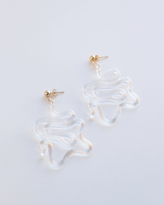 Inkjet Earrings