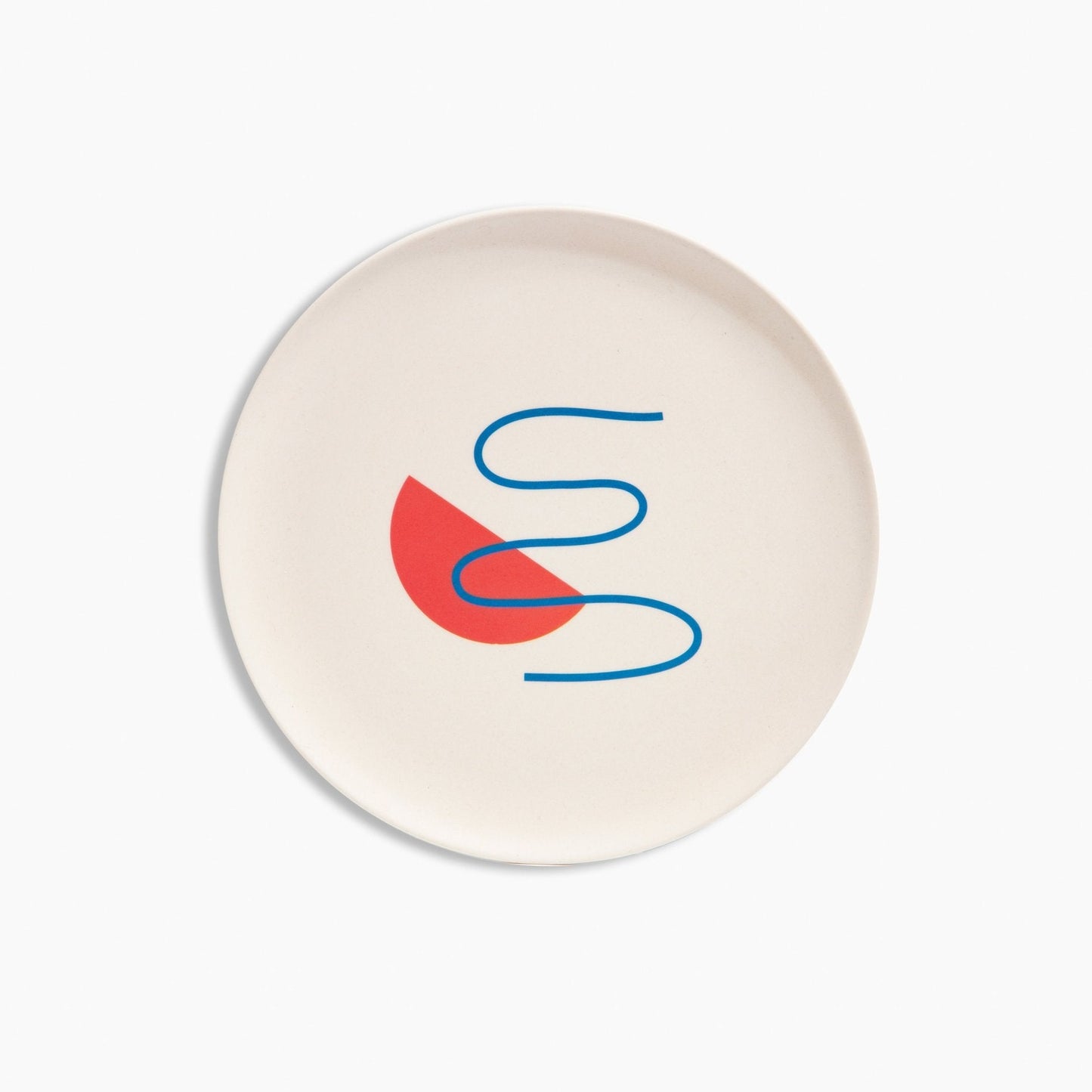 Poketo Bamboo Salad Plate in Doodles. Available at Easy Tiger Toronto.