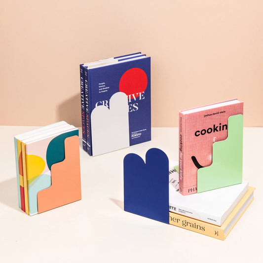 Mounds Bookend - Blue