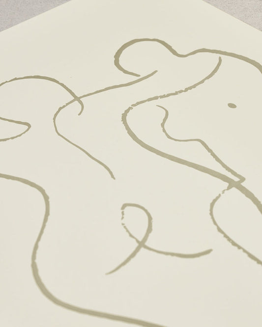 Alexandria Coe Figure Print — Couple