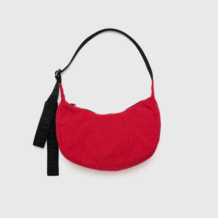 Small Nylon Crescent Bag- Candy Apple