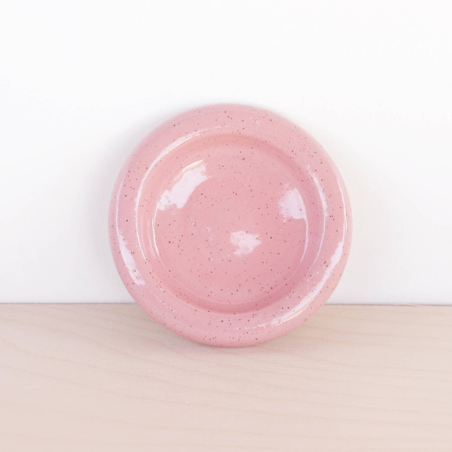 Ceramic Bubble Trinket Dish - Bubblegum