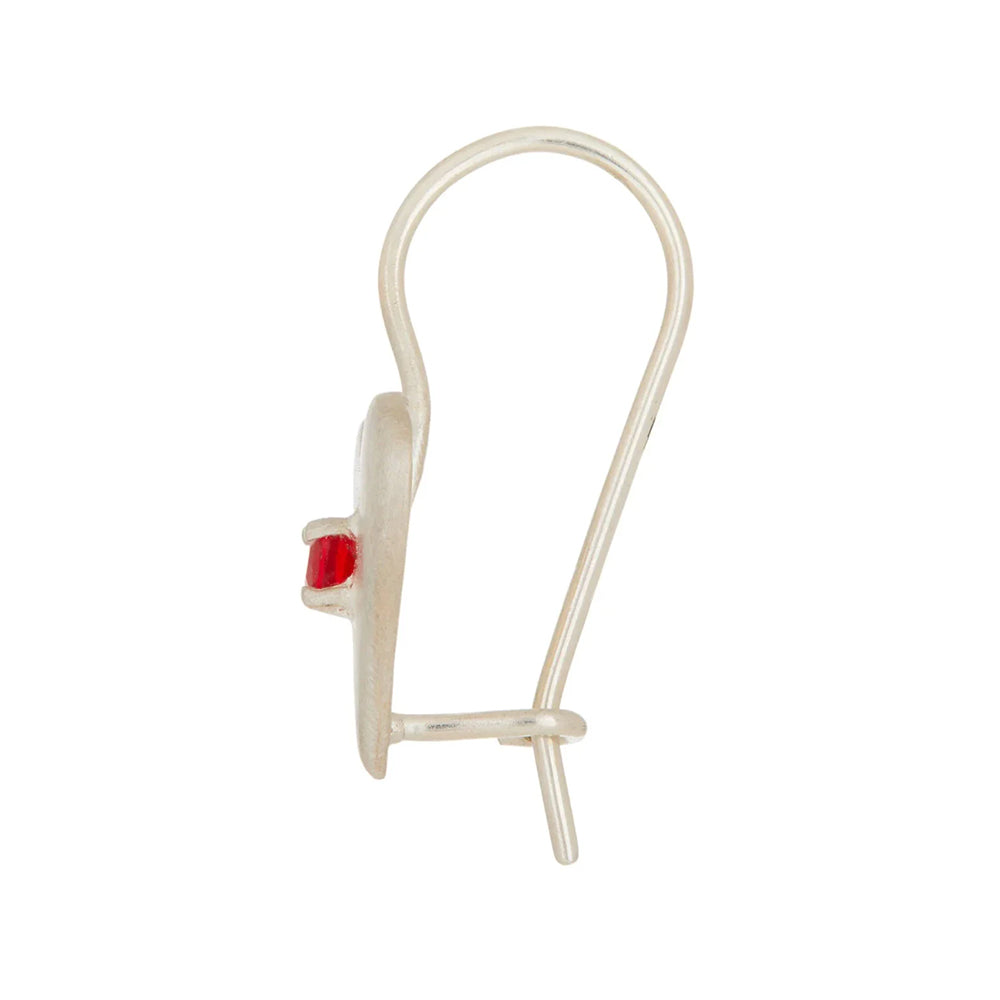 Sweetheart Earrings -Sterling Silver
