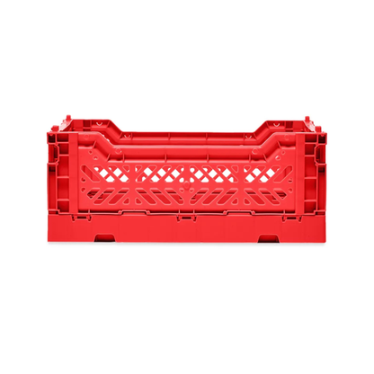 Foldable Colour Crate - Red