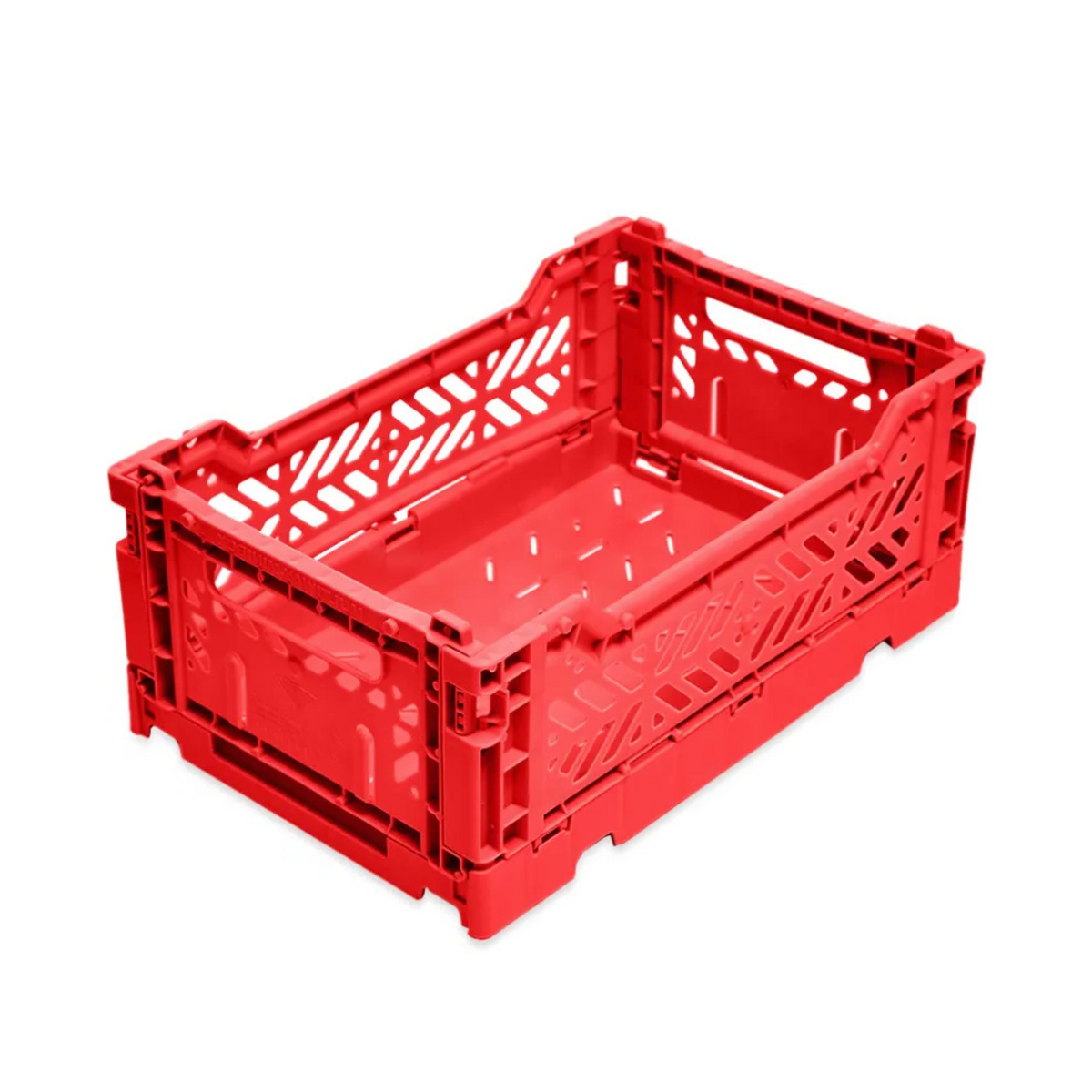 Rectangular Create Red Foldable Colour Crate - Red – Easy Tiger Goods