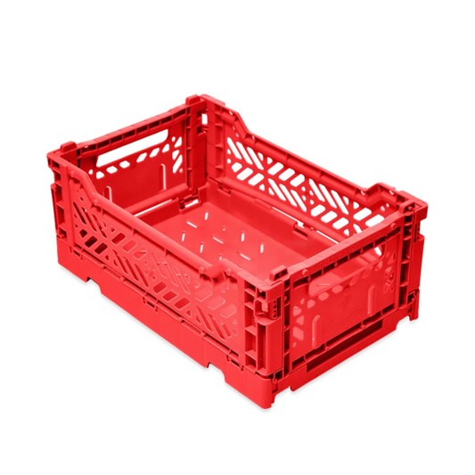 Foldable Colour Crate - Red