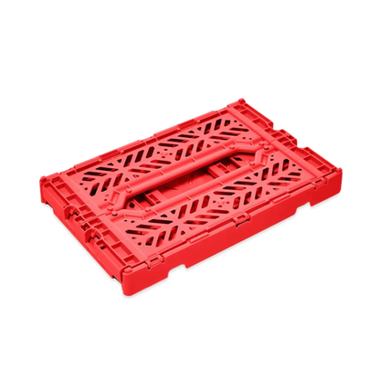 Foldable Colour Crate - Red