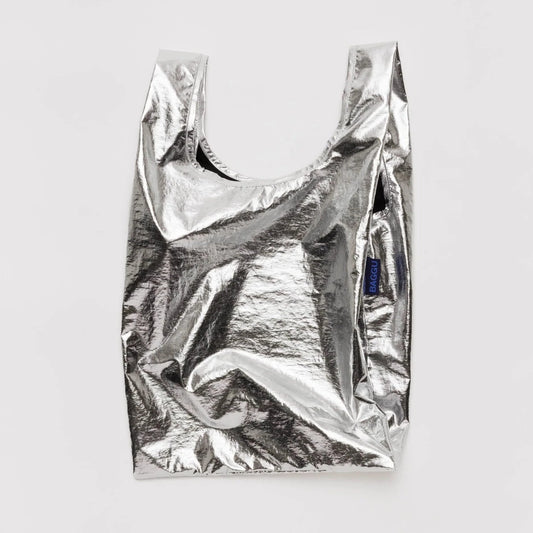 Baby Baggu - Metallic Silver