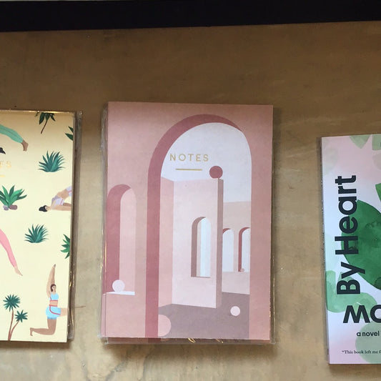 Pink Building Notebook