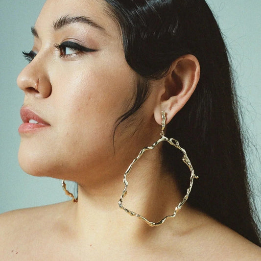 Big Drip Drops – Gold Plated