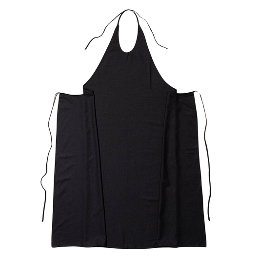 Apron Dress - Wild Silk - Black