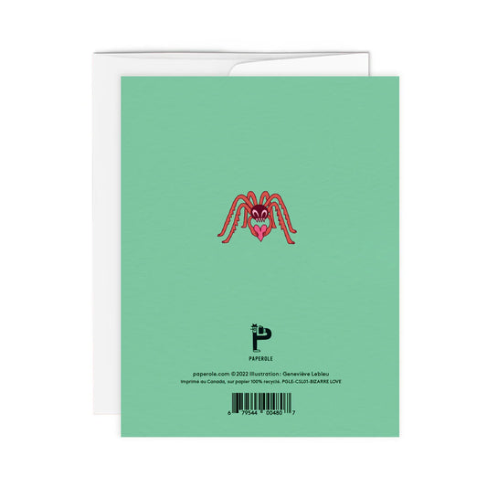Bizarre Love Greeting Card