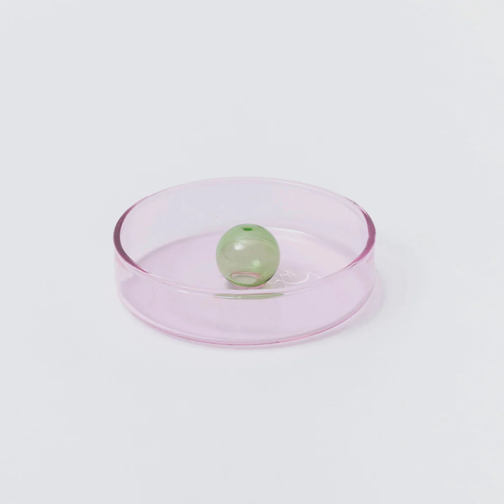 Small Bubble Dish – Pink / Green
